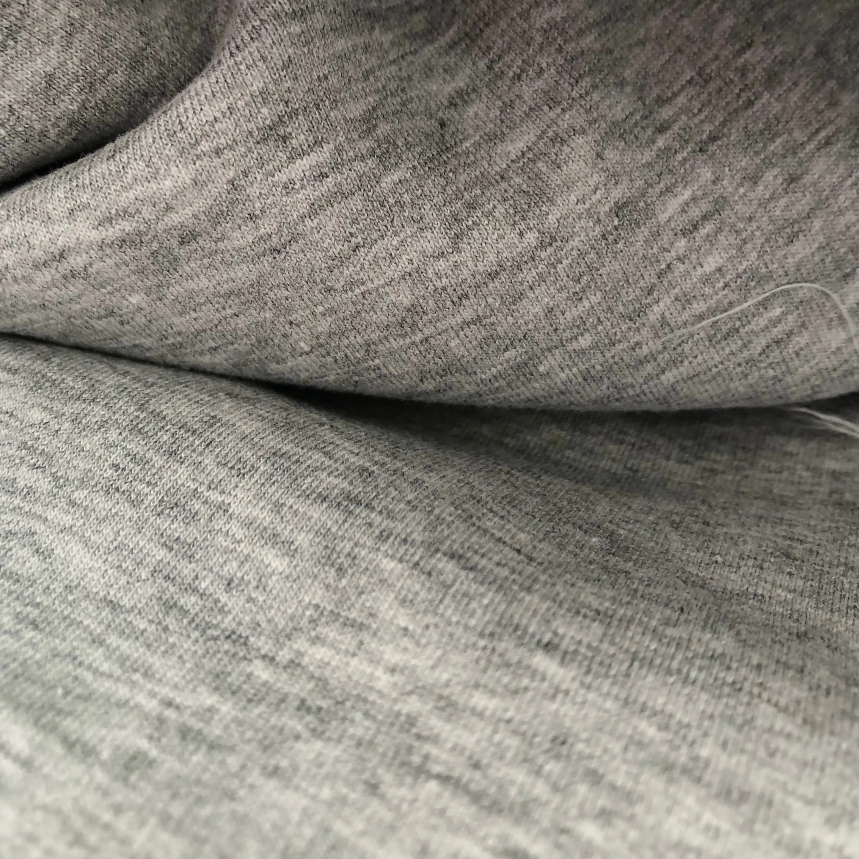 French Terry - Heather Grey, Pre-Cut 49"