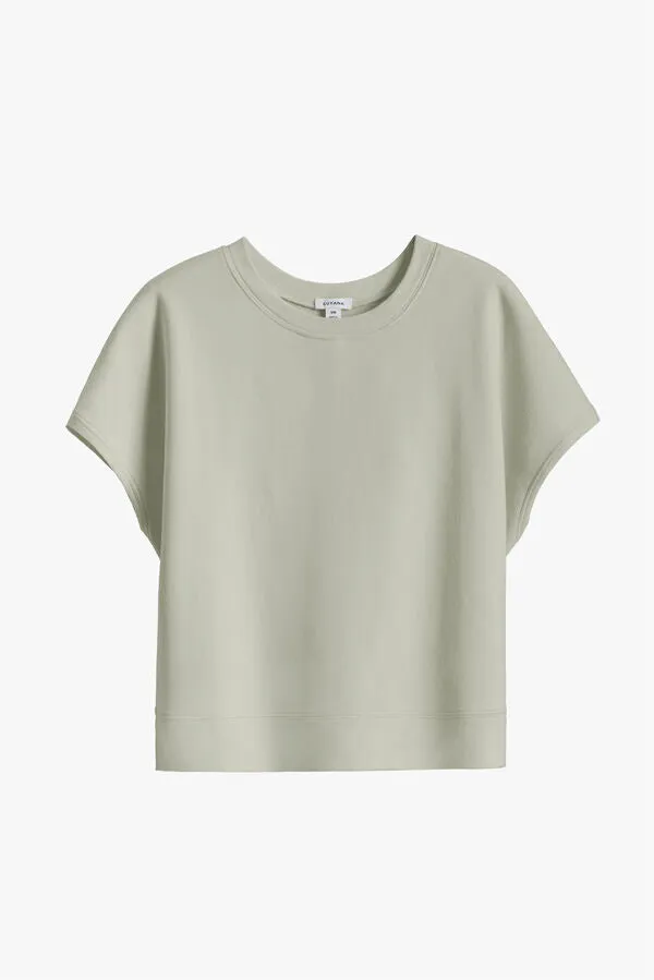 French Terry Short Sleeve Sweatshirt