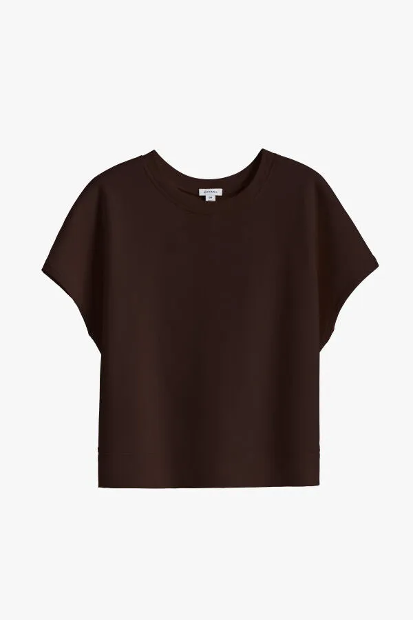 French Terry Short Sleeve Sweatshirt