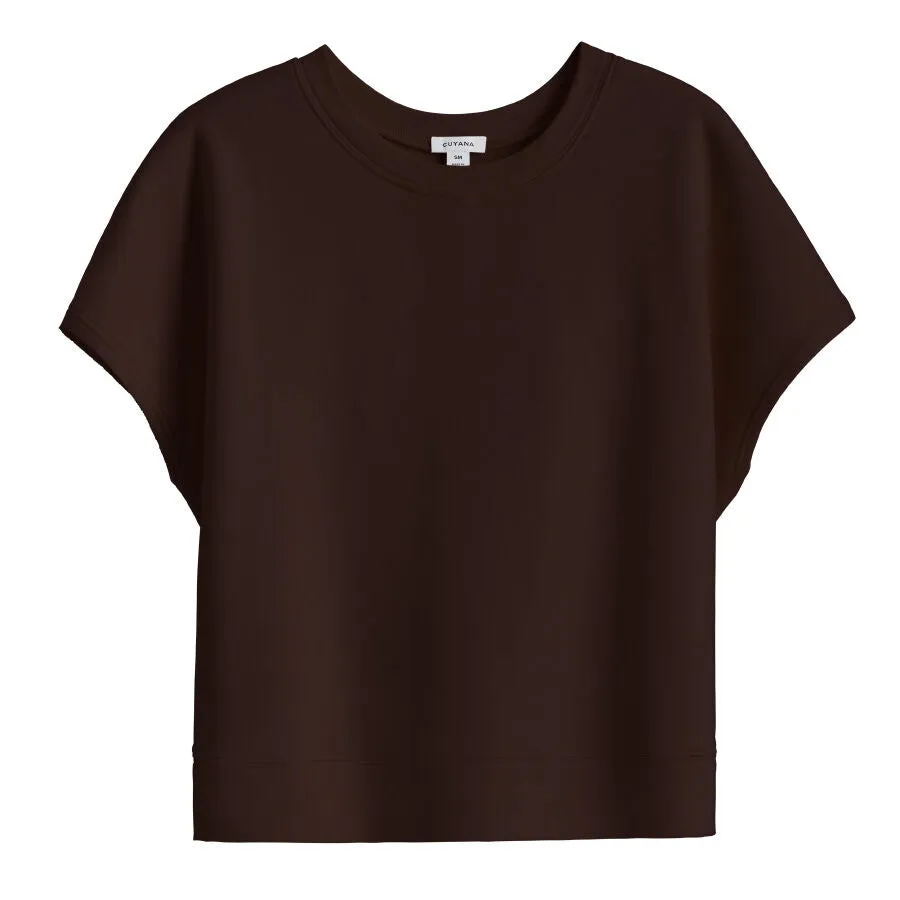 French Terry Short Sleeve Sweatshirt