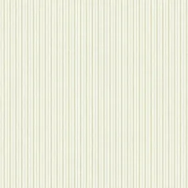 French Ticking Wallpaper in Cream