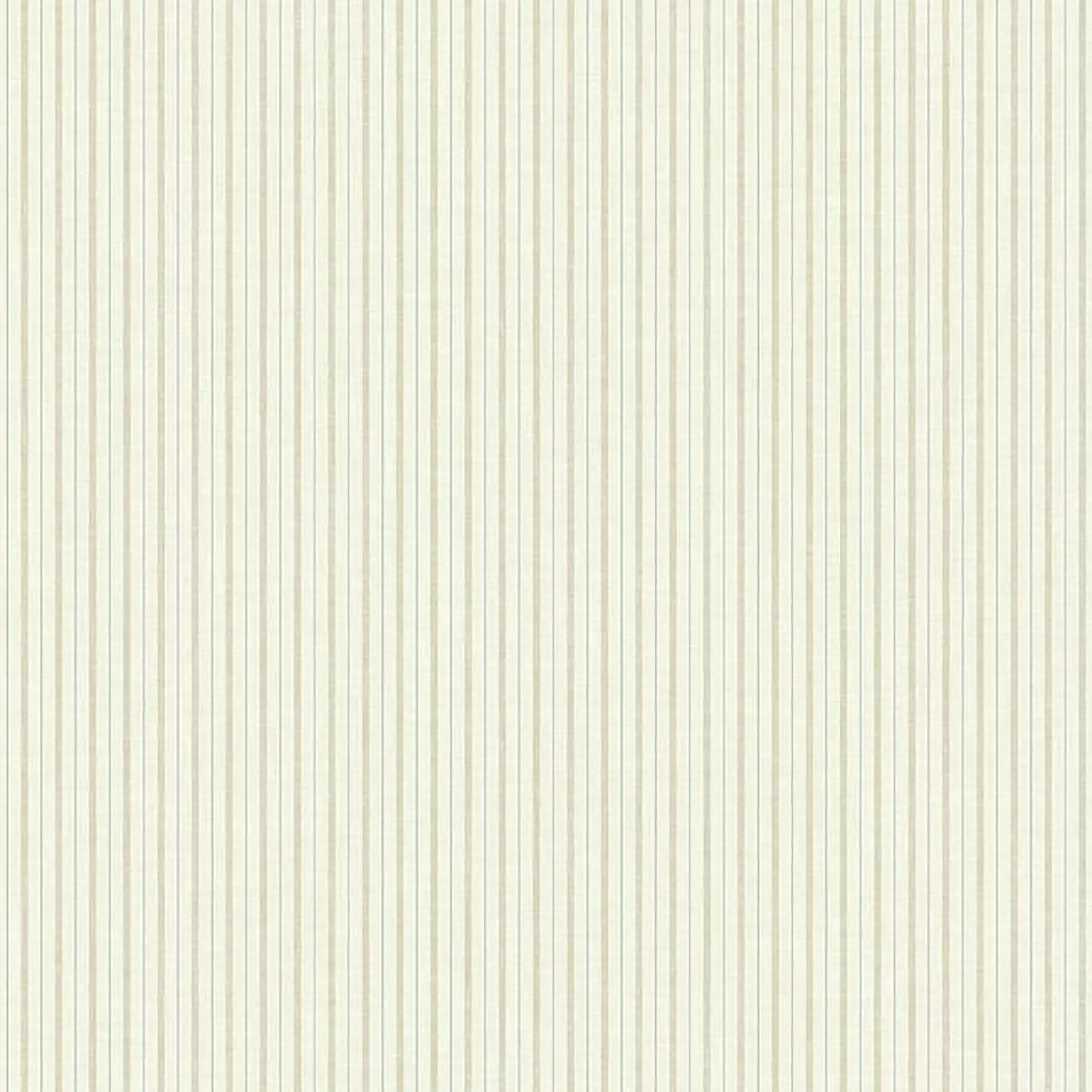 French Ticking Wallpaper in Cream