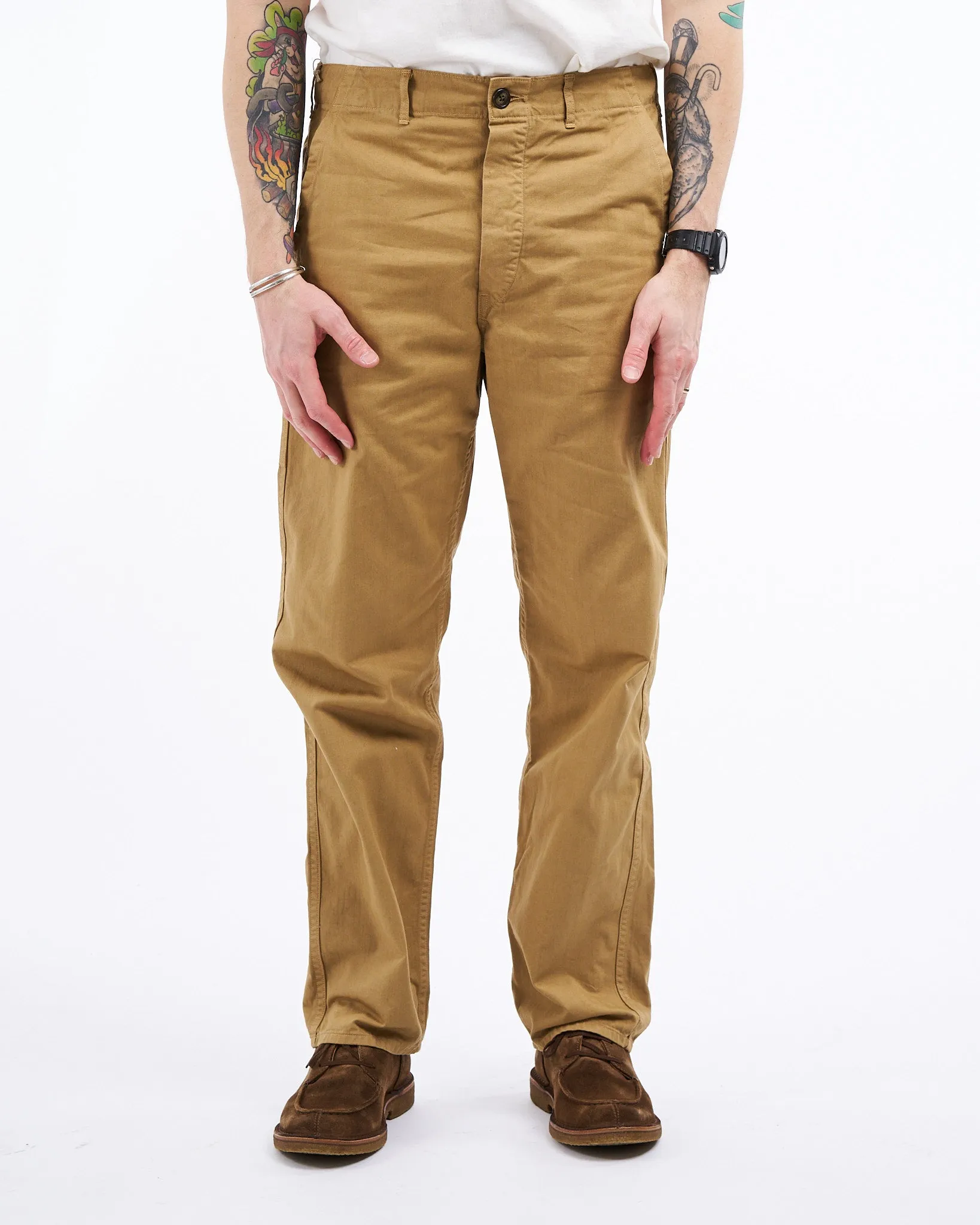 FRENCH WORK PANTS KHAKI