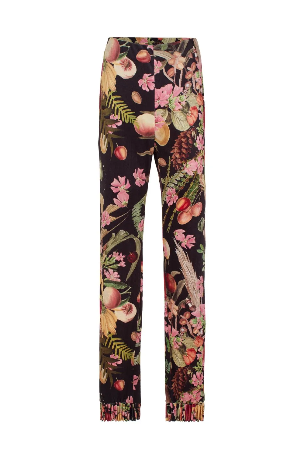 Fruits Exotiques High-Waisted Pants With Frills