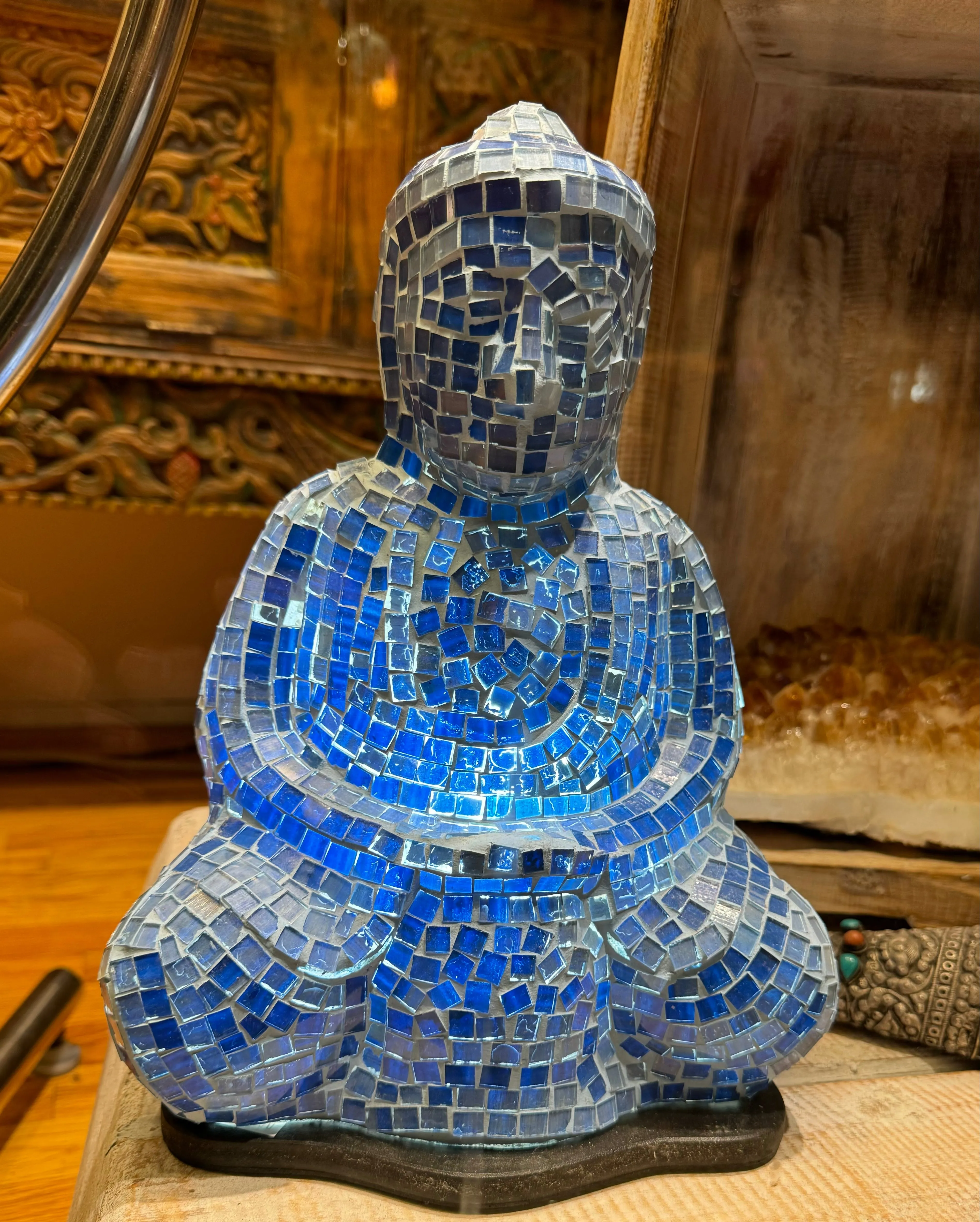 Glass Mosaic Buddha