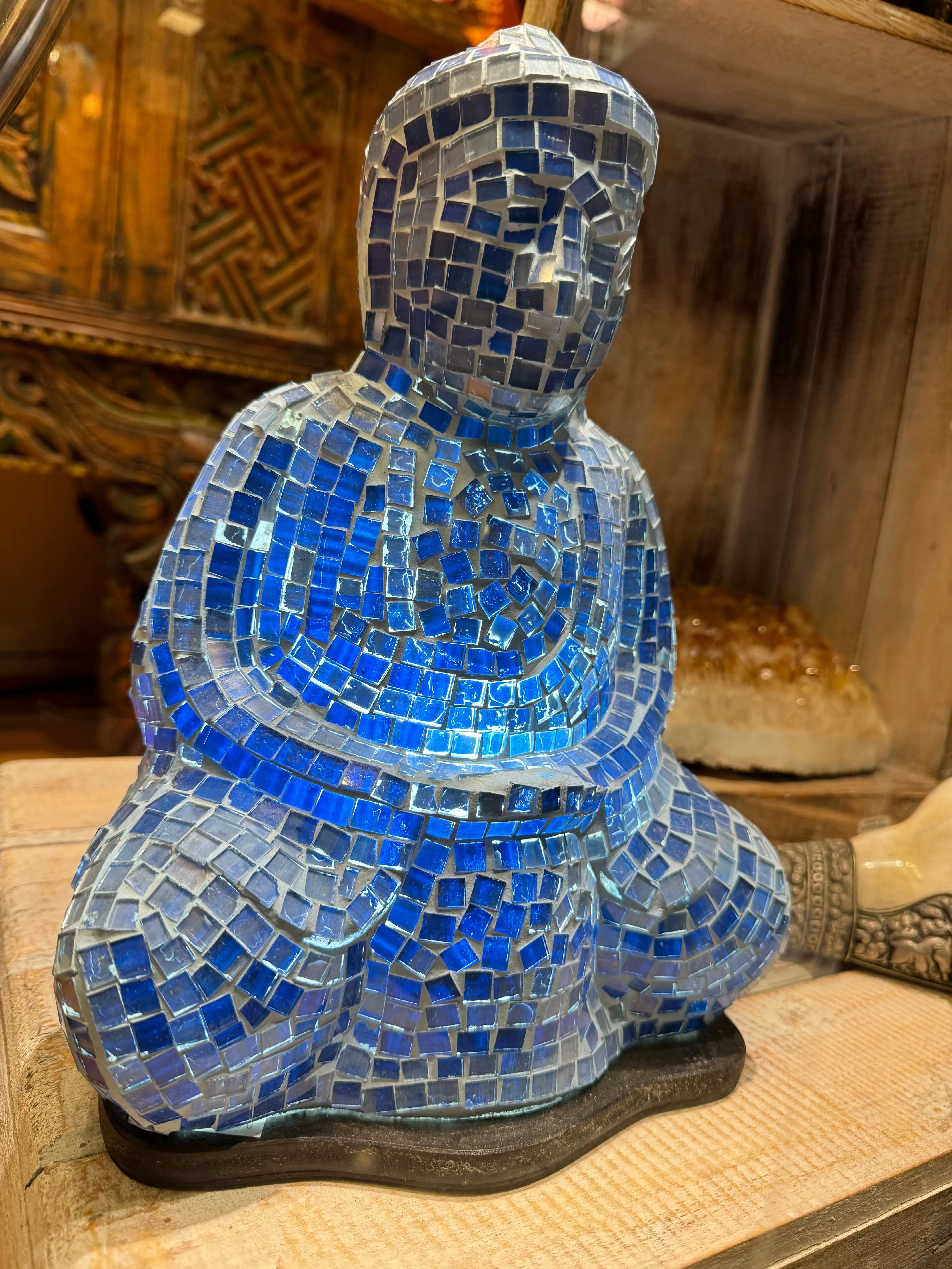 Glass Mosaic Buddha