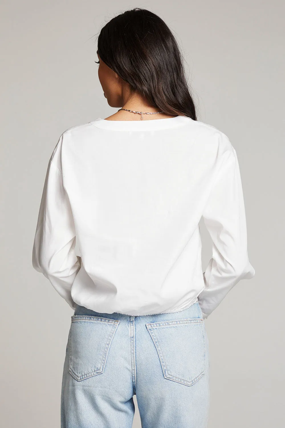 Haleyy White Blouse