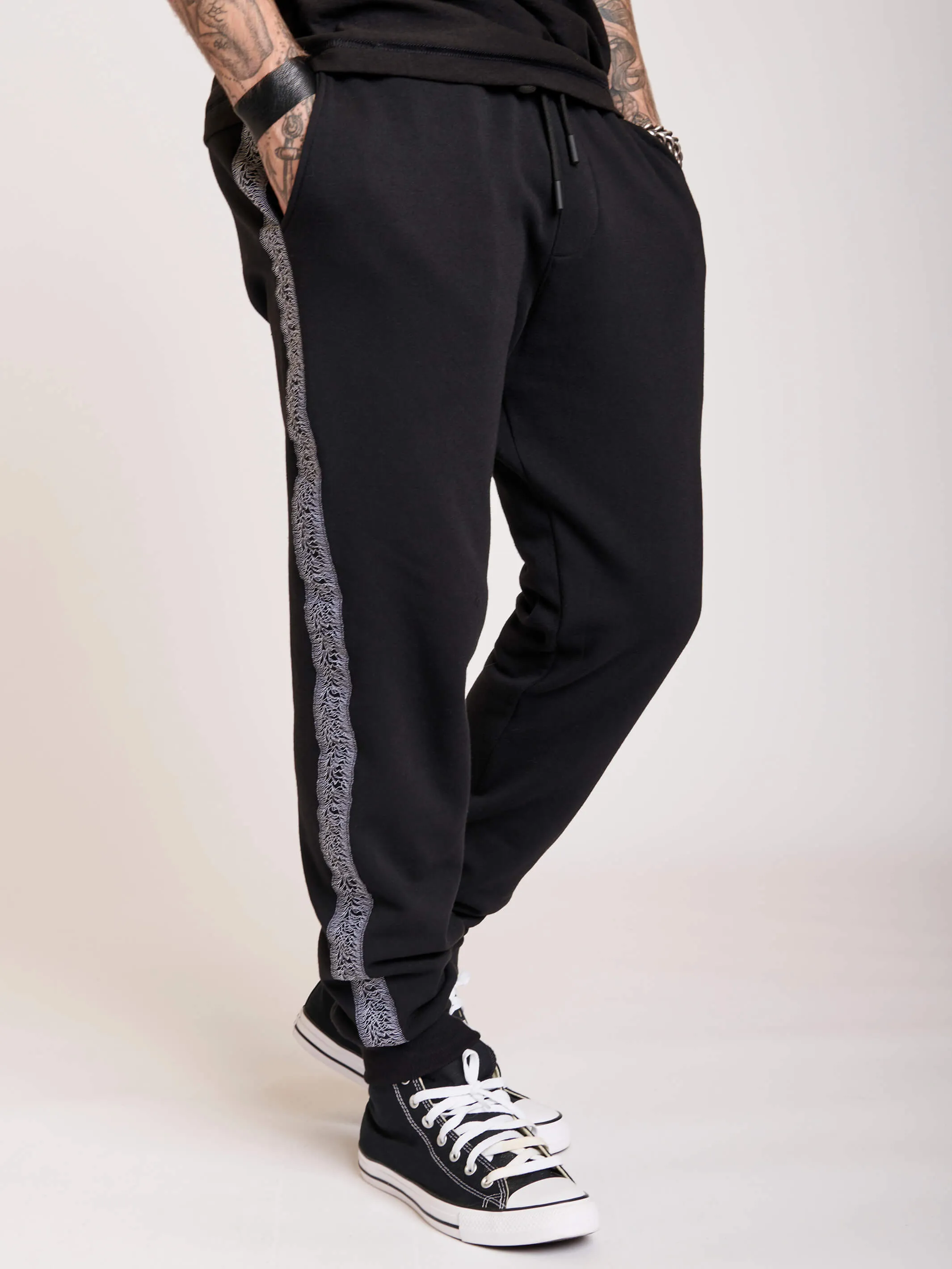 Joy Division Unknown Pleasures Track Jogger Pants for Men and Women