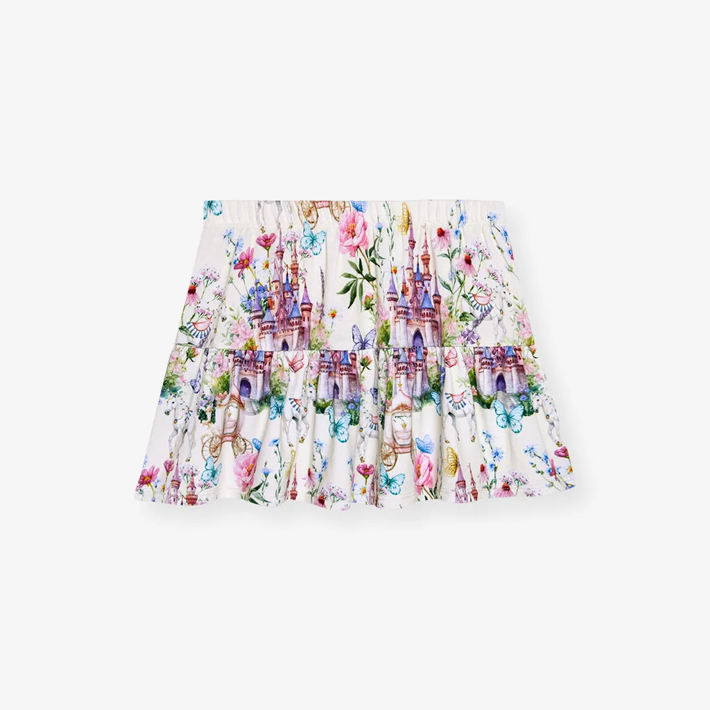 Katrina French Terry Skater Skirt