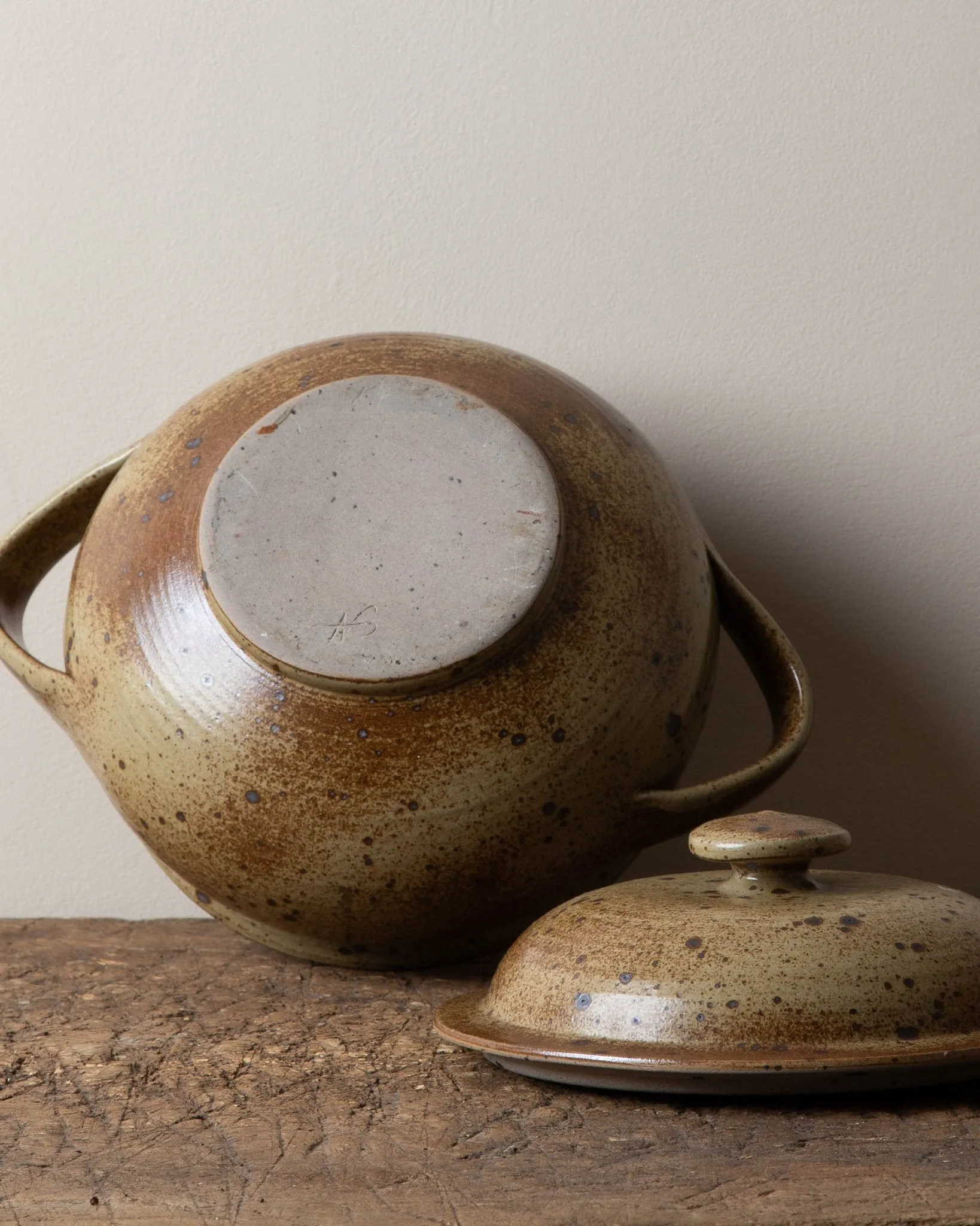 Large French Stoneware Tureen