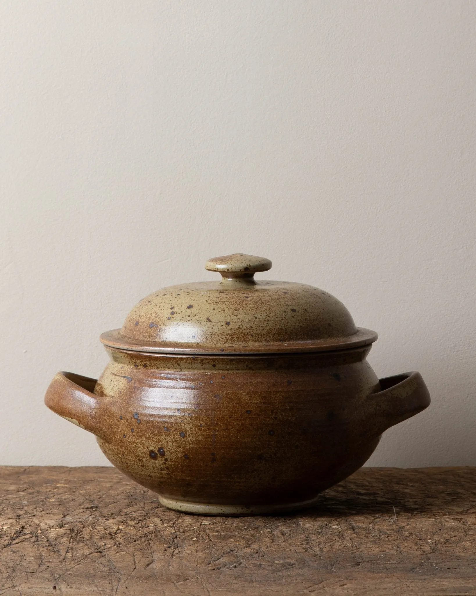 Large French Stoneware Tureen