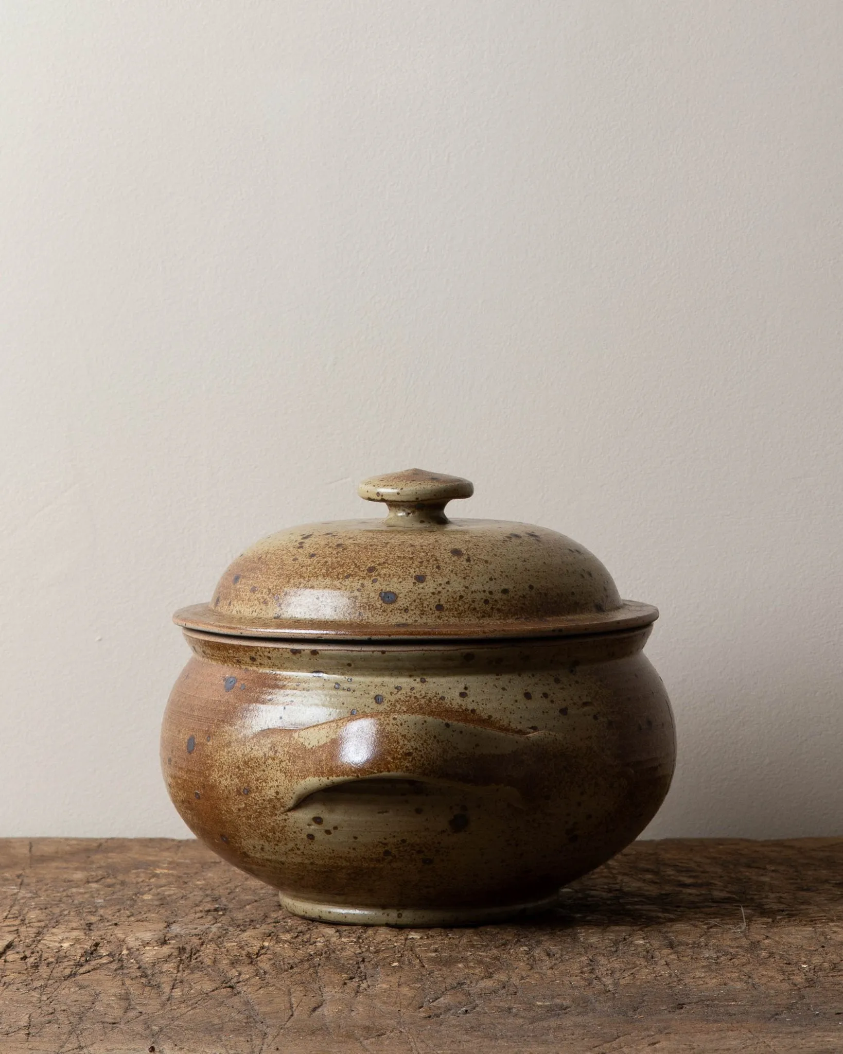 Large French Stoneware Tureen