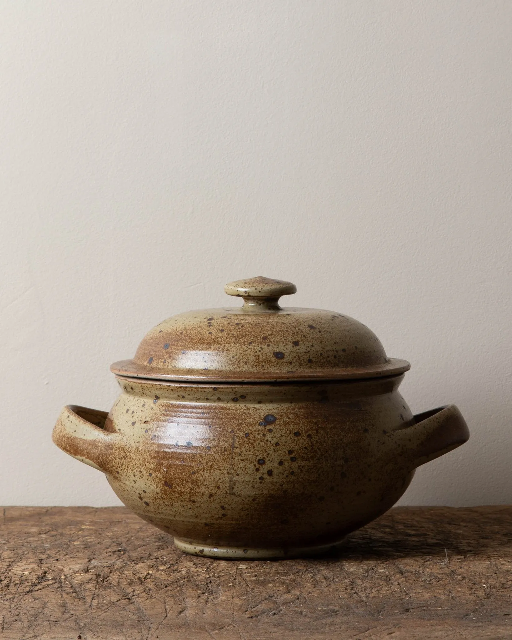 Large French Stoneware Tureen