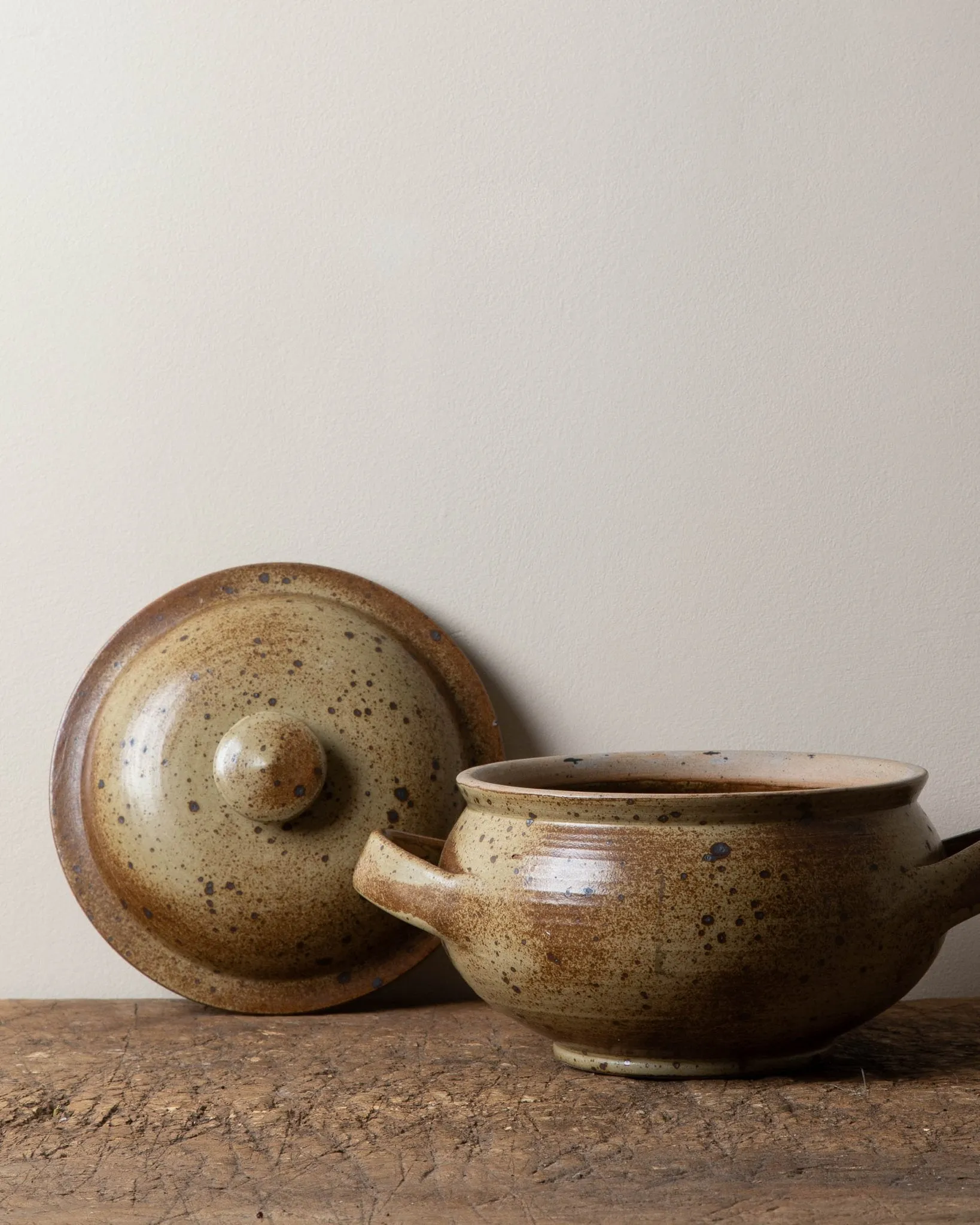 Large French Stoneware Tureen