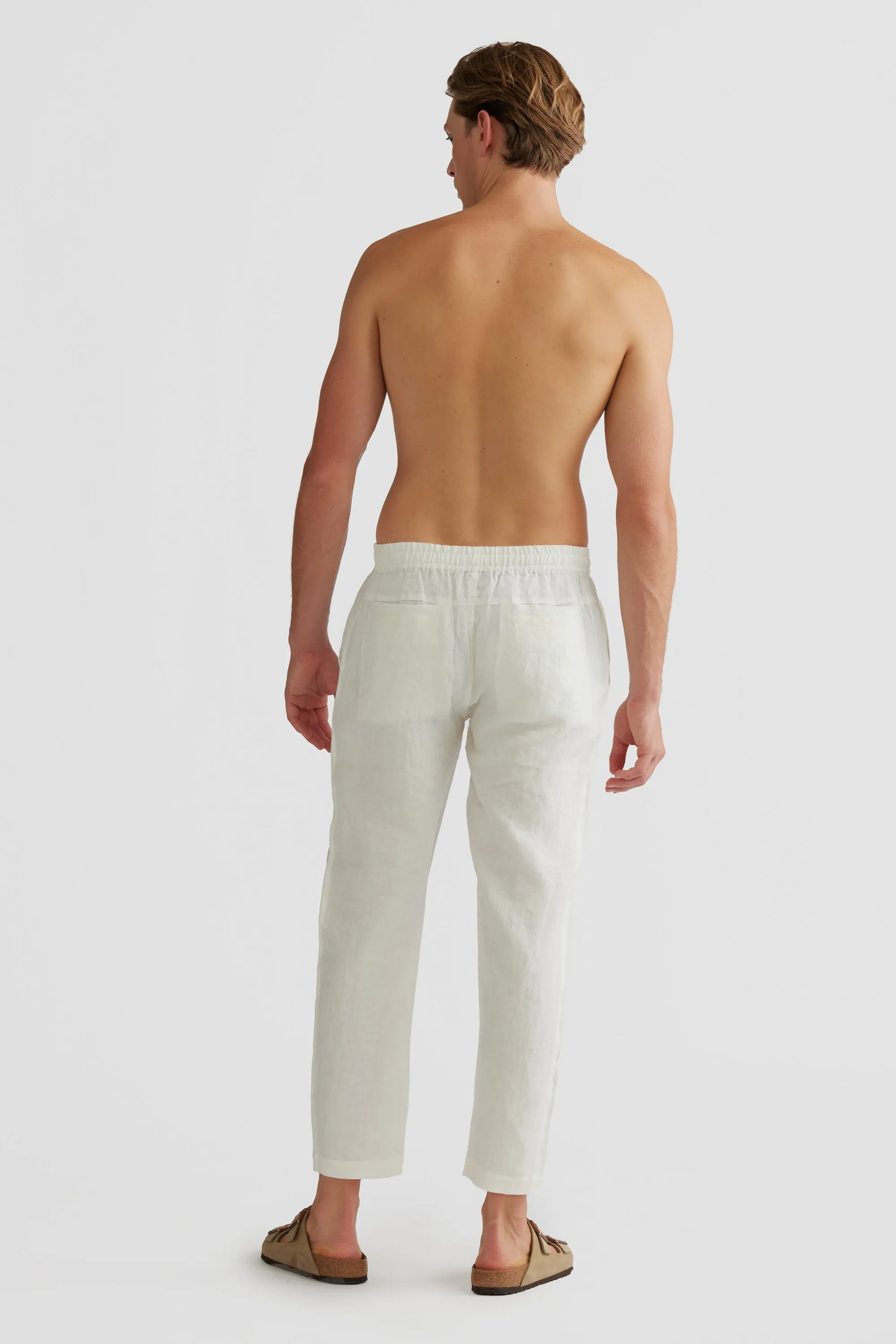 Linen Pants White