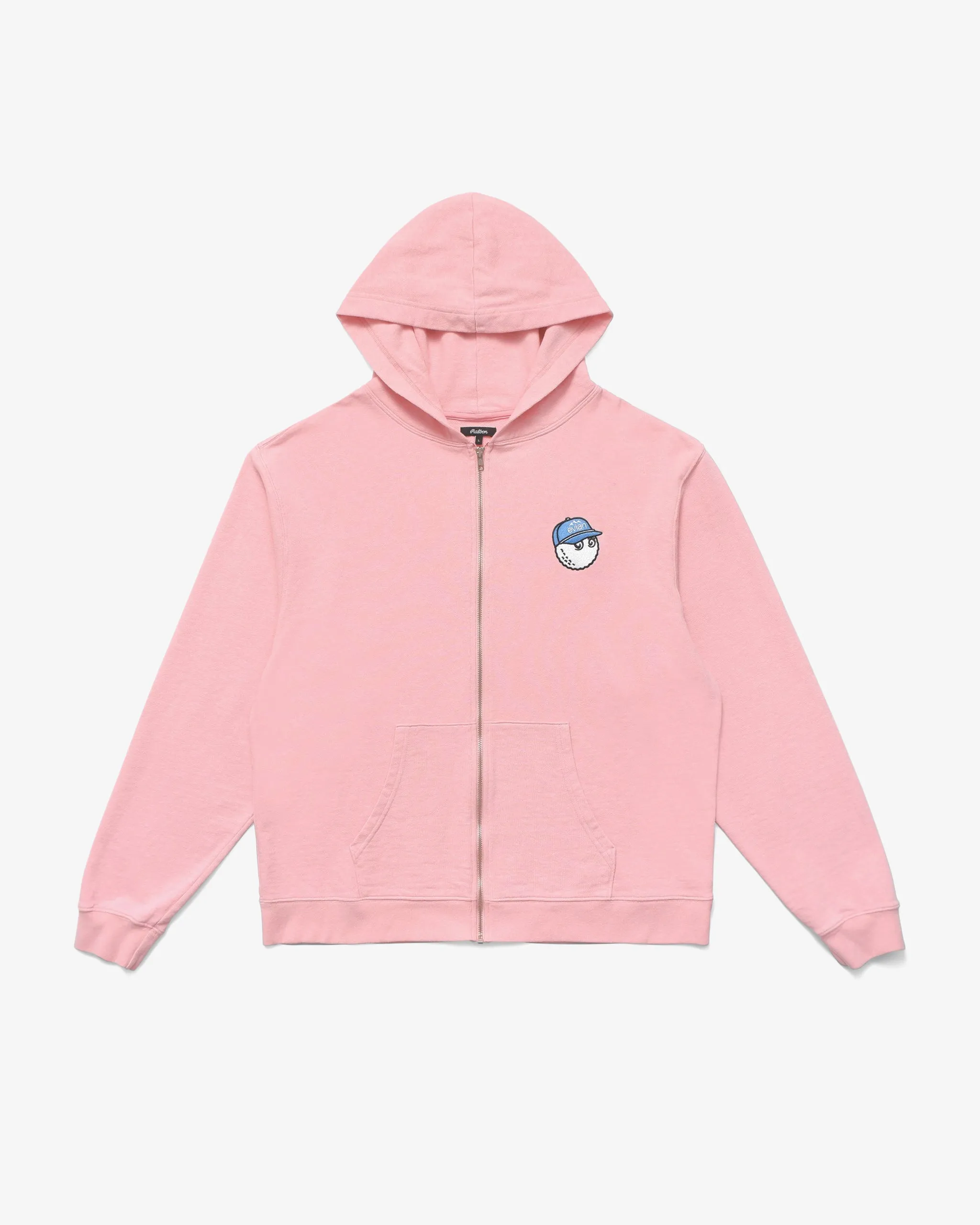 French Terry Zip-Up Jacket by Malbon x Evian