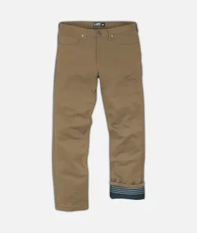 Mariner Flannel Lined Pant - Khaki