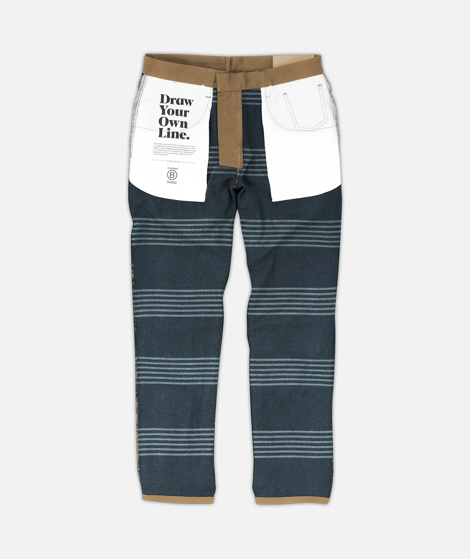 Mariner Flannel Lined Pant - Khaki