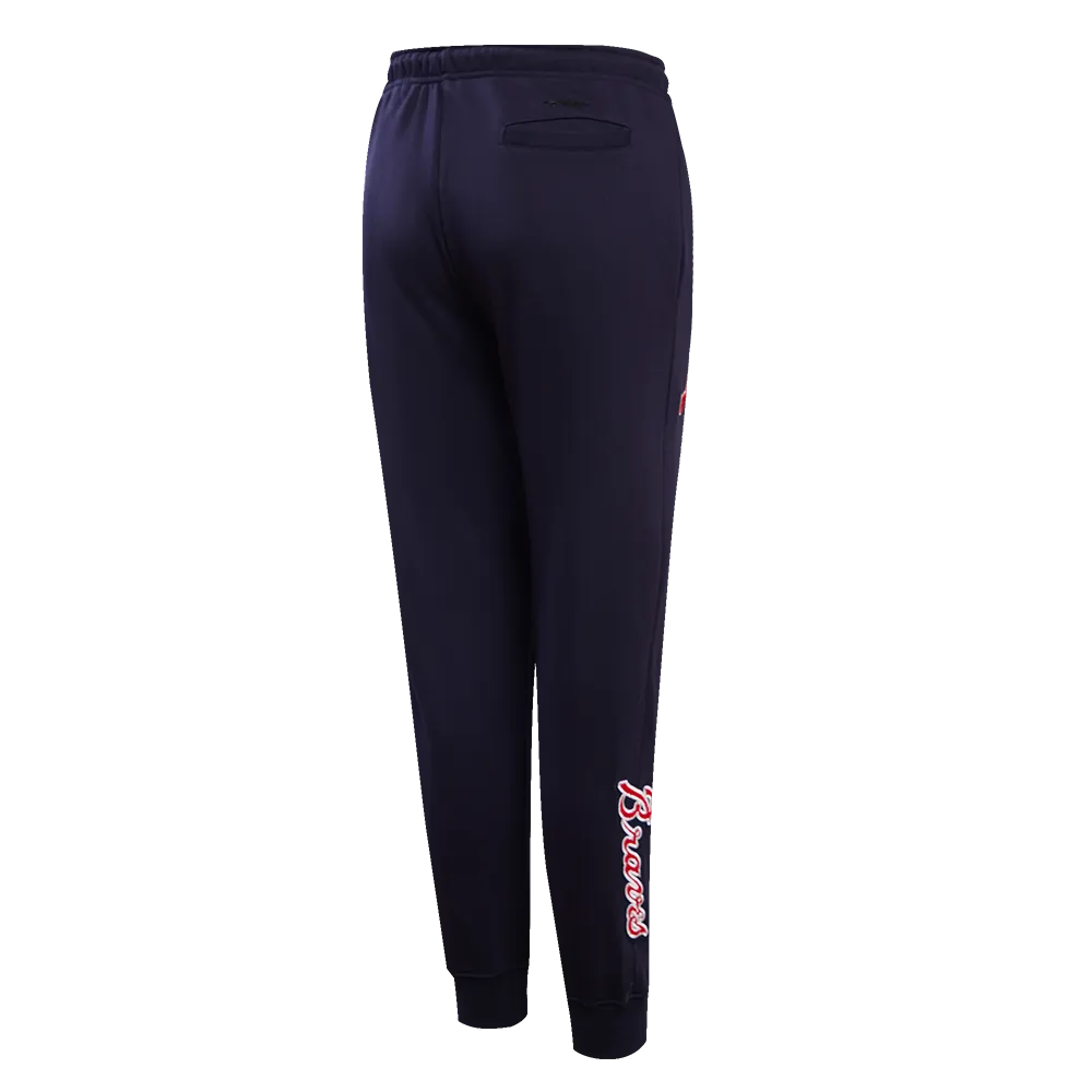 MLB ATLANTA BRAVES CLASSIC WOMEN'S SWEATPANT (MIDNIGHT NAVY)