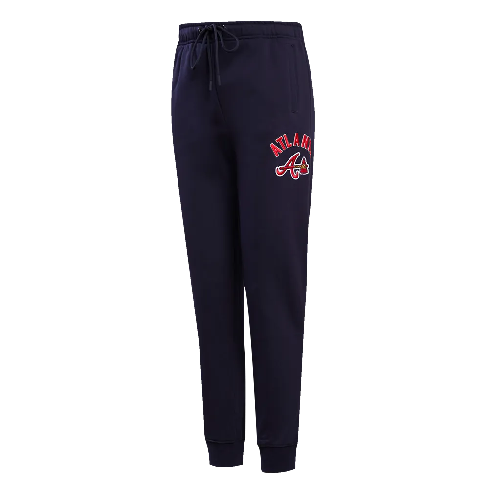 MLB ATLANTA BRAVES CLASSIC WOMEN'S SWEATPANT (MIDNIGHT NAVY)