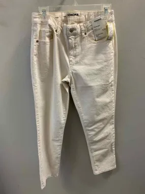 NWT Size 10 SONOMA BOTTOMS White Pants