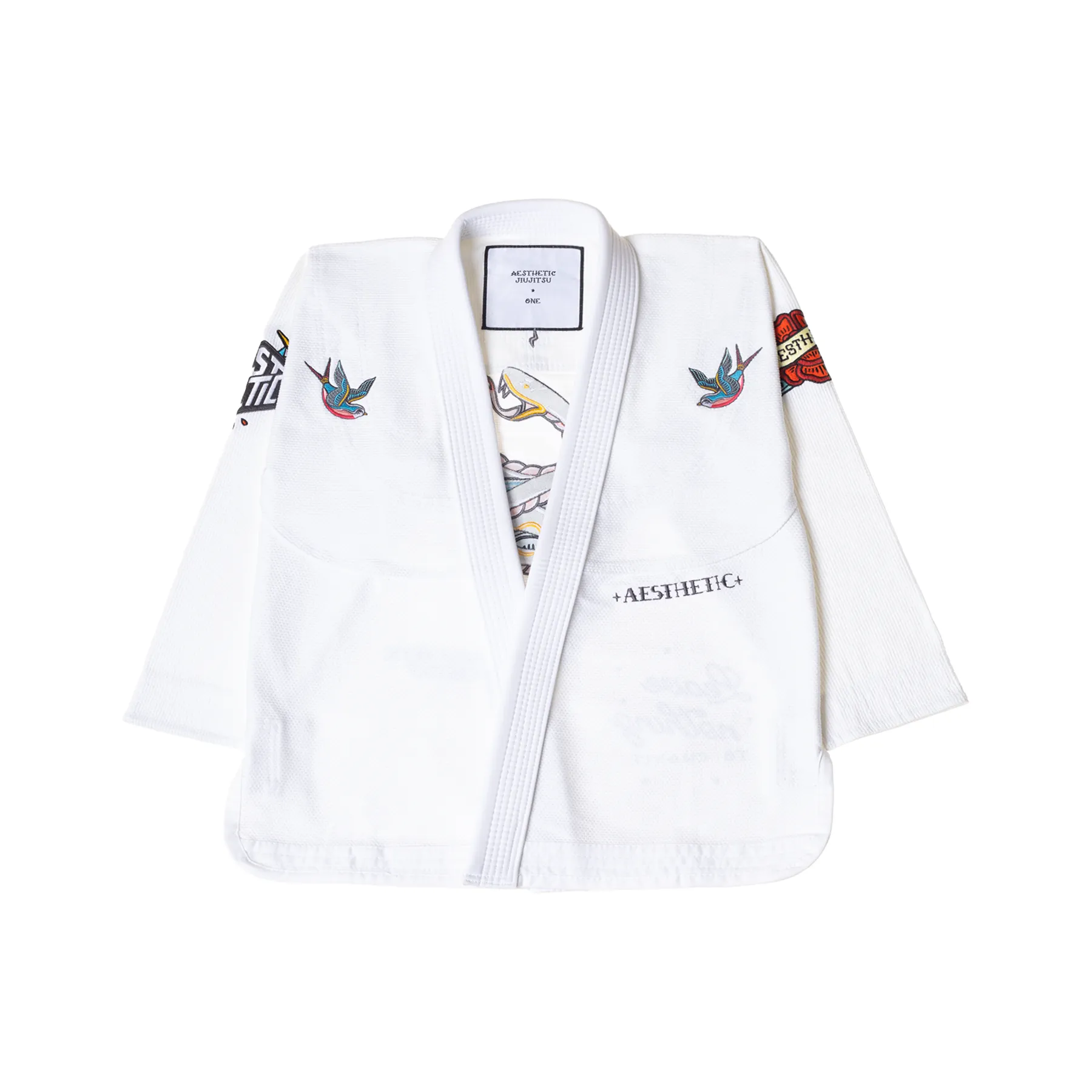 'Old School' Kimono (White)