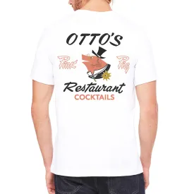 Otto's Pink Pig White Men's T-Shirt