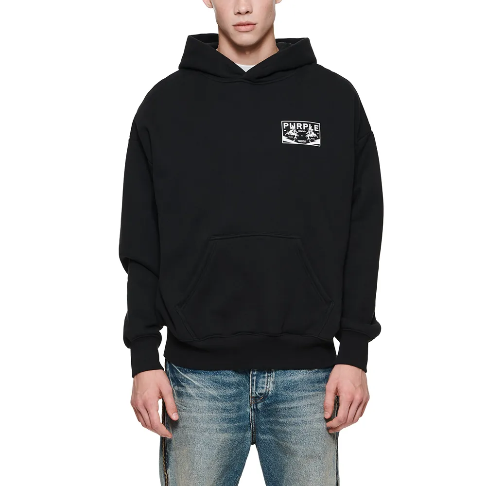 Oversized Bloom Hoodie 'Black'