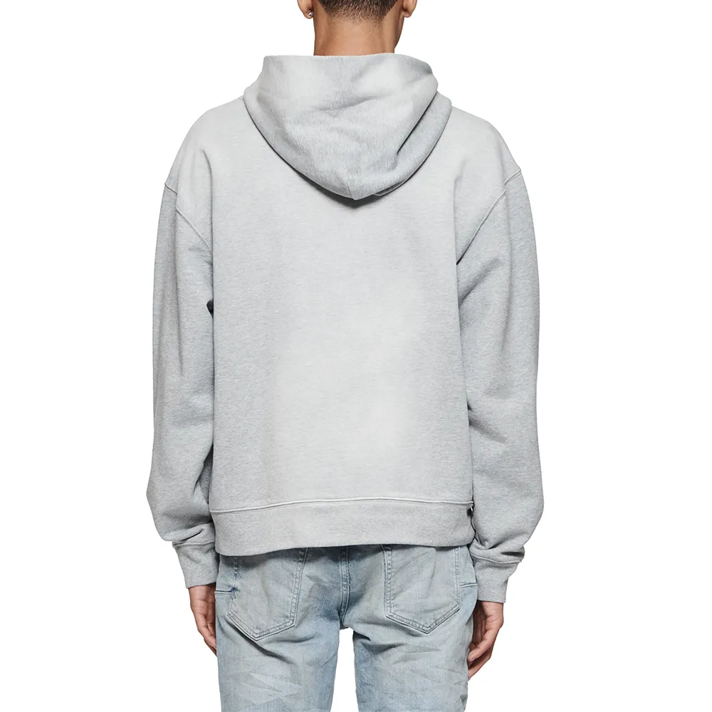 Painted Wordmark Pullover Hoodie 'Grey'