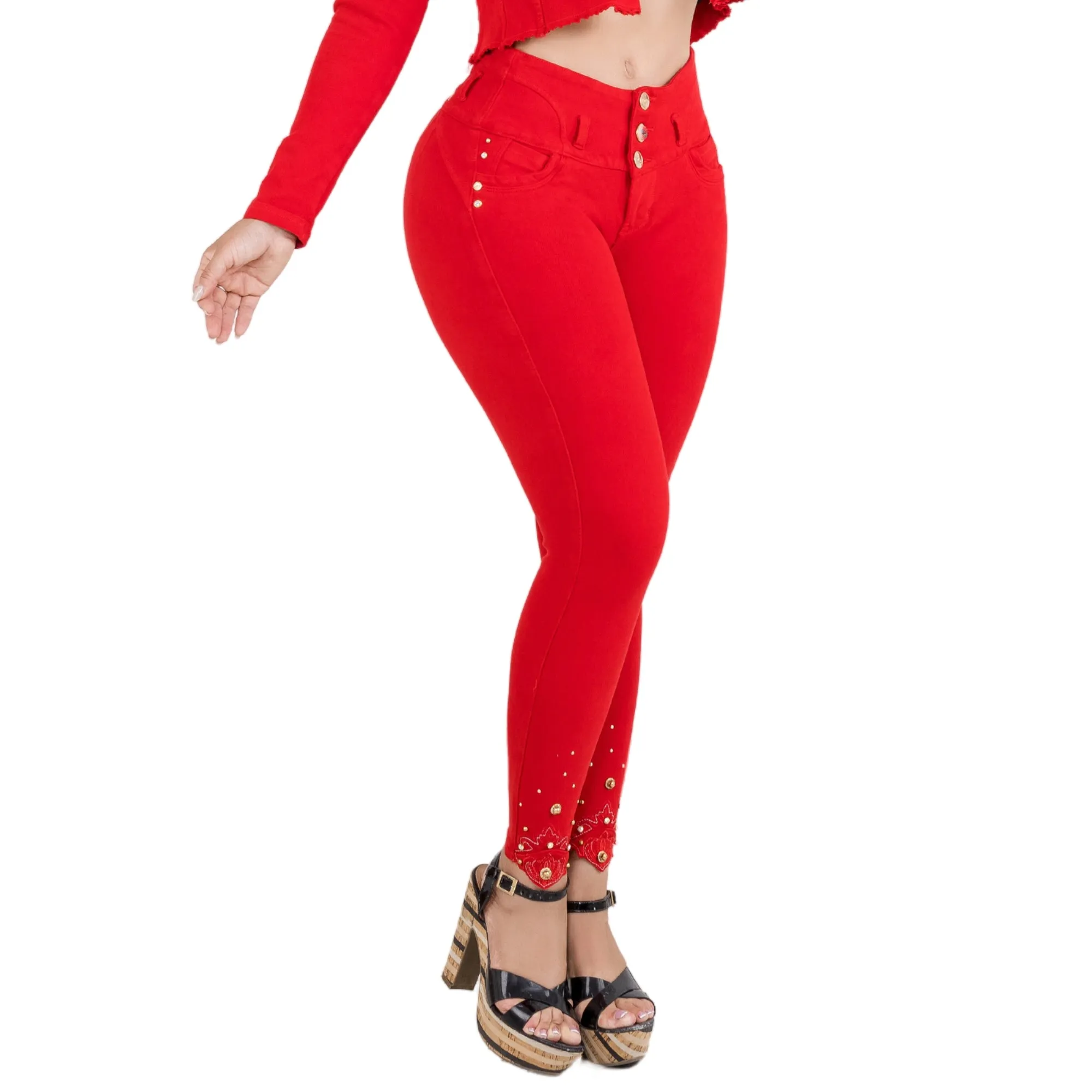 Pantalon Rojo French Terry