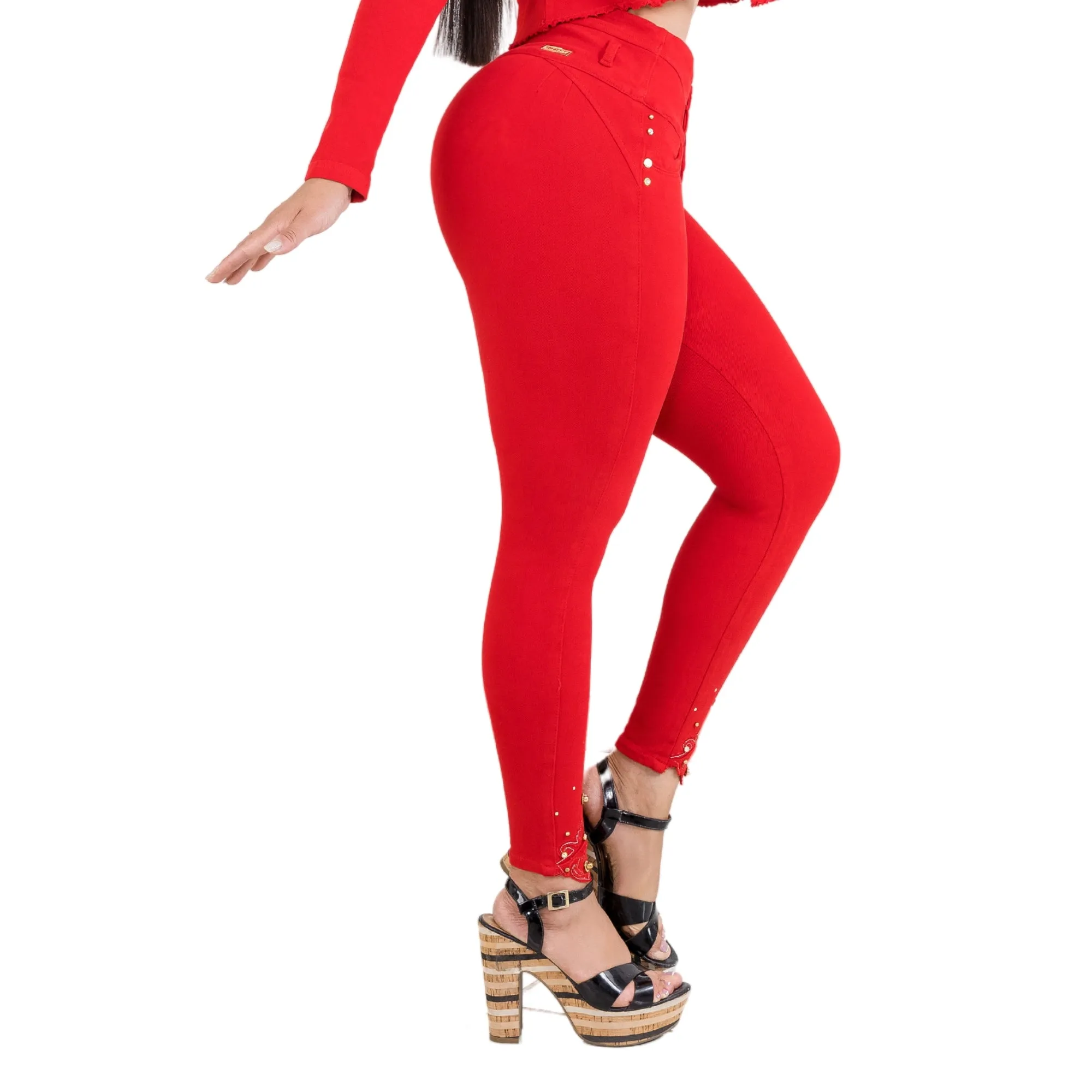 Pantalon Rojo French Terry