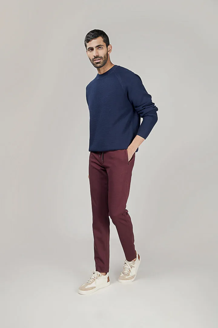 Plum Wine Power-Stretch Joggers