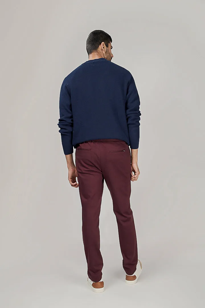 Plum Wine Power-Stretch Joggers