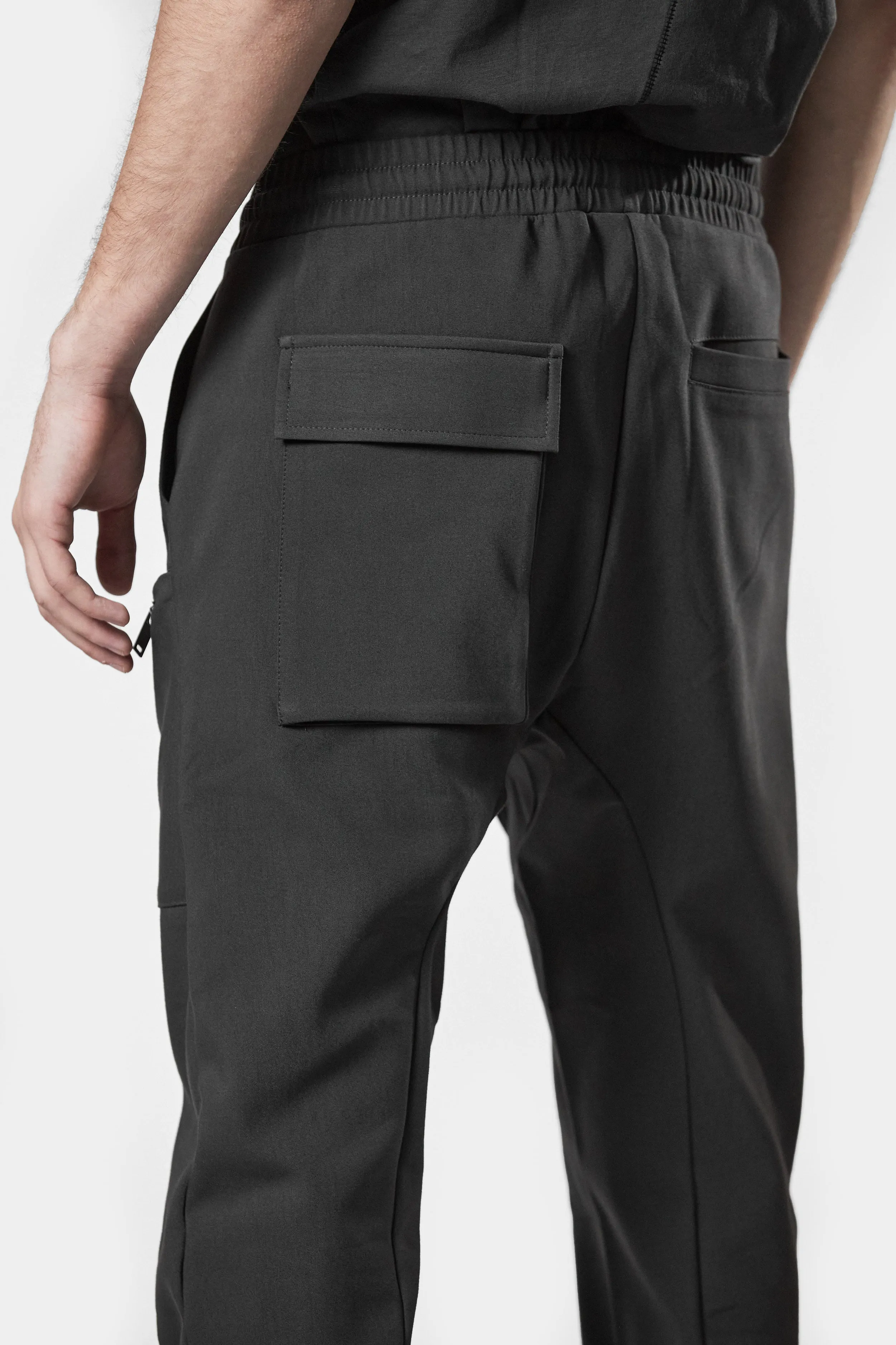 Pocket detail pants, Grey