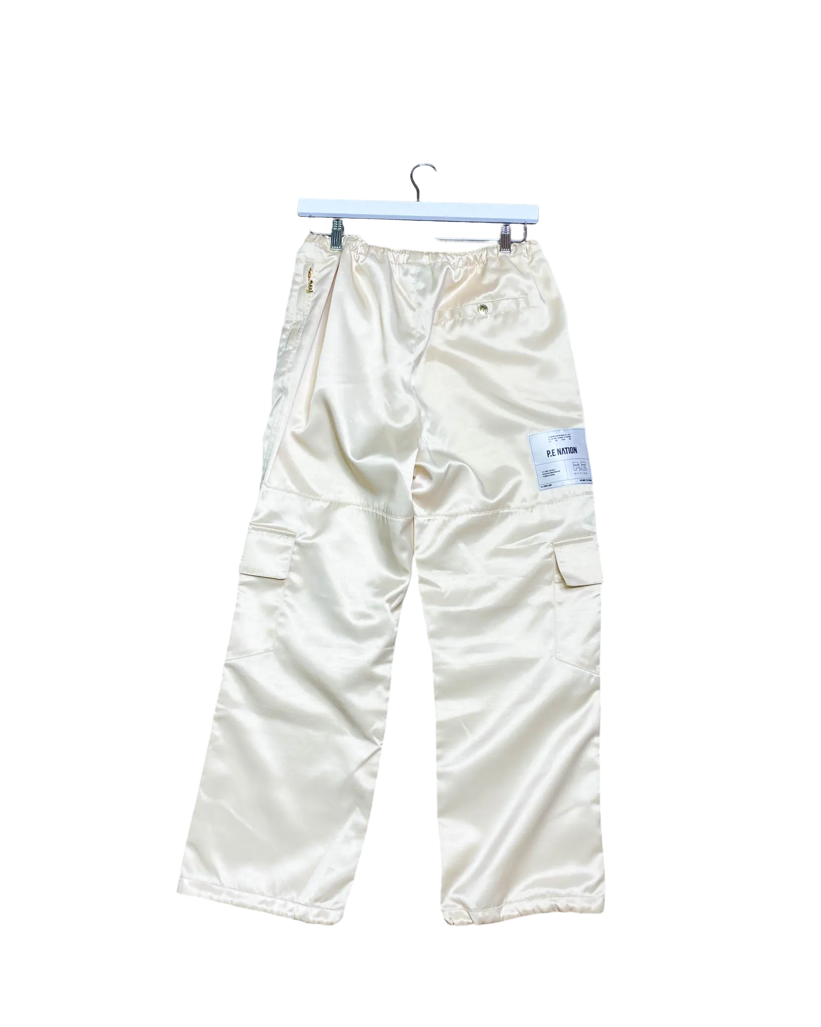 Size M - PE Nation Champagne Satin Pants