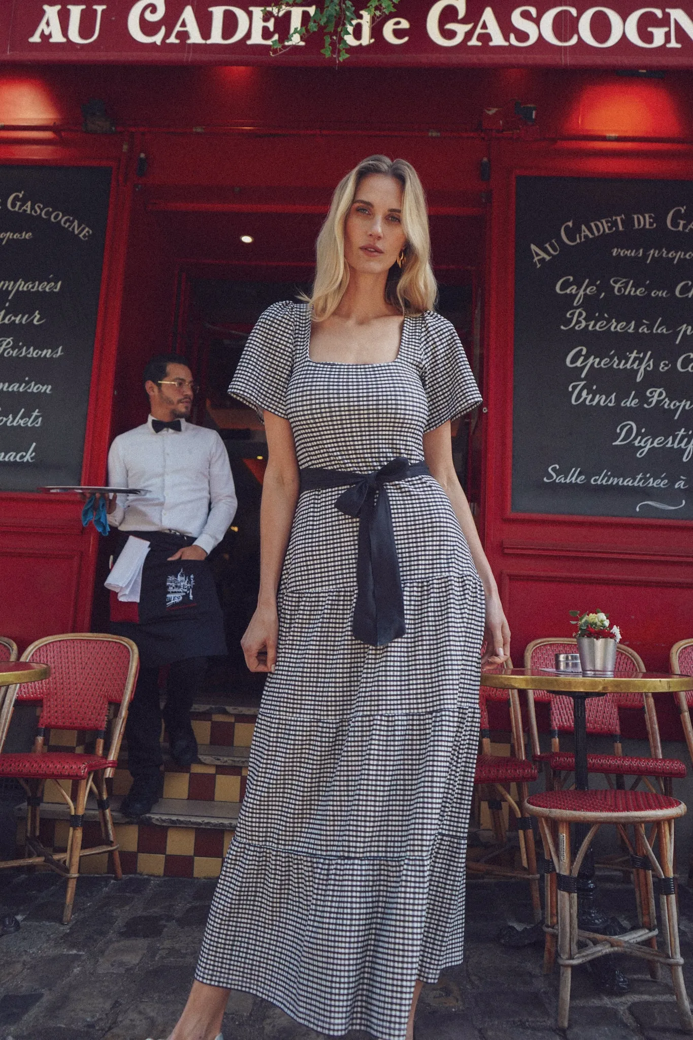 The Lane Dress - French Gingham