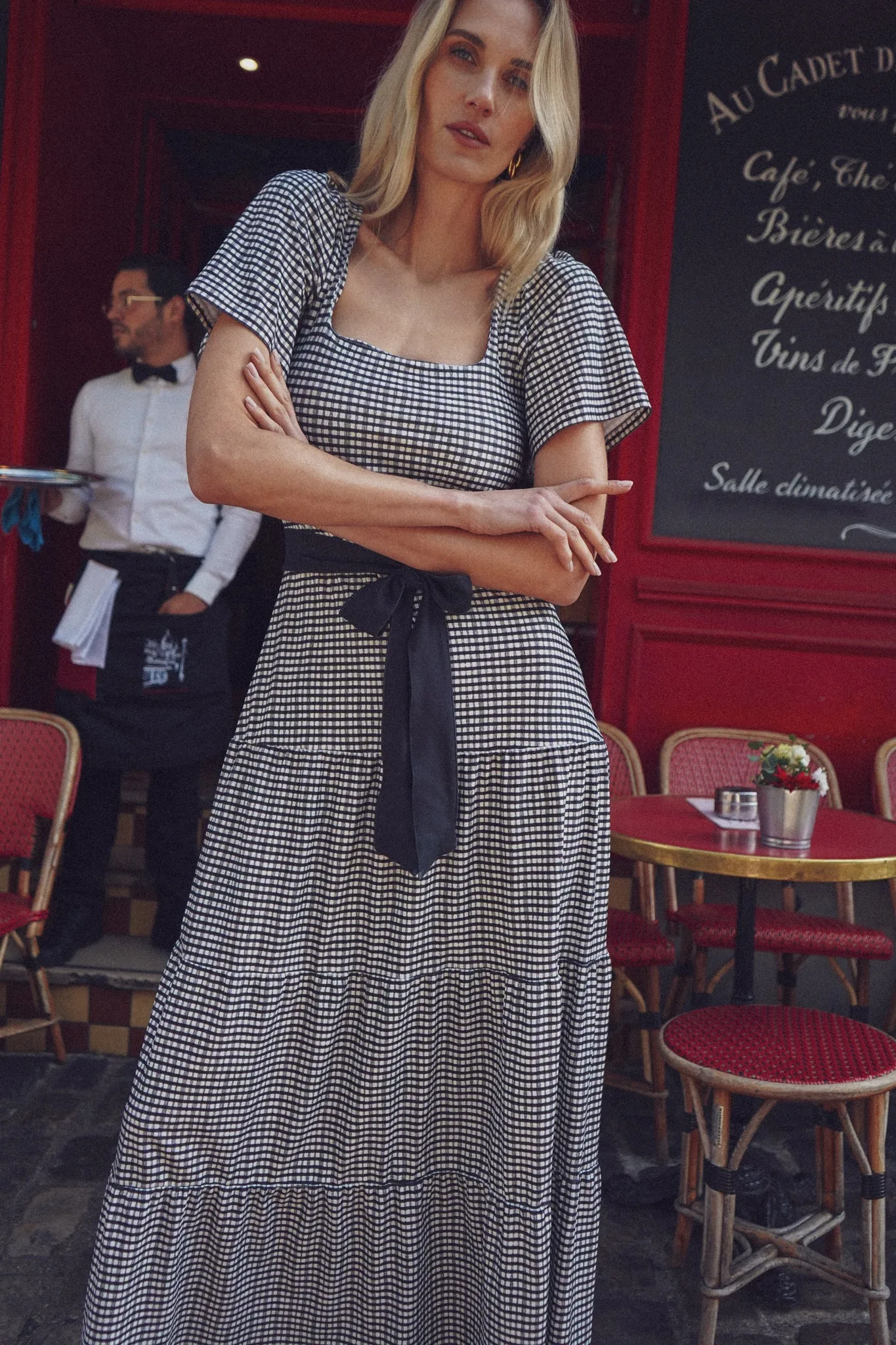 The Lane Dress - French Gingham