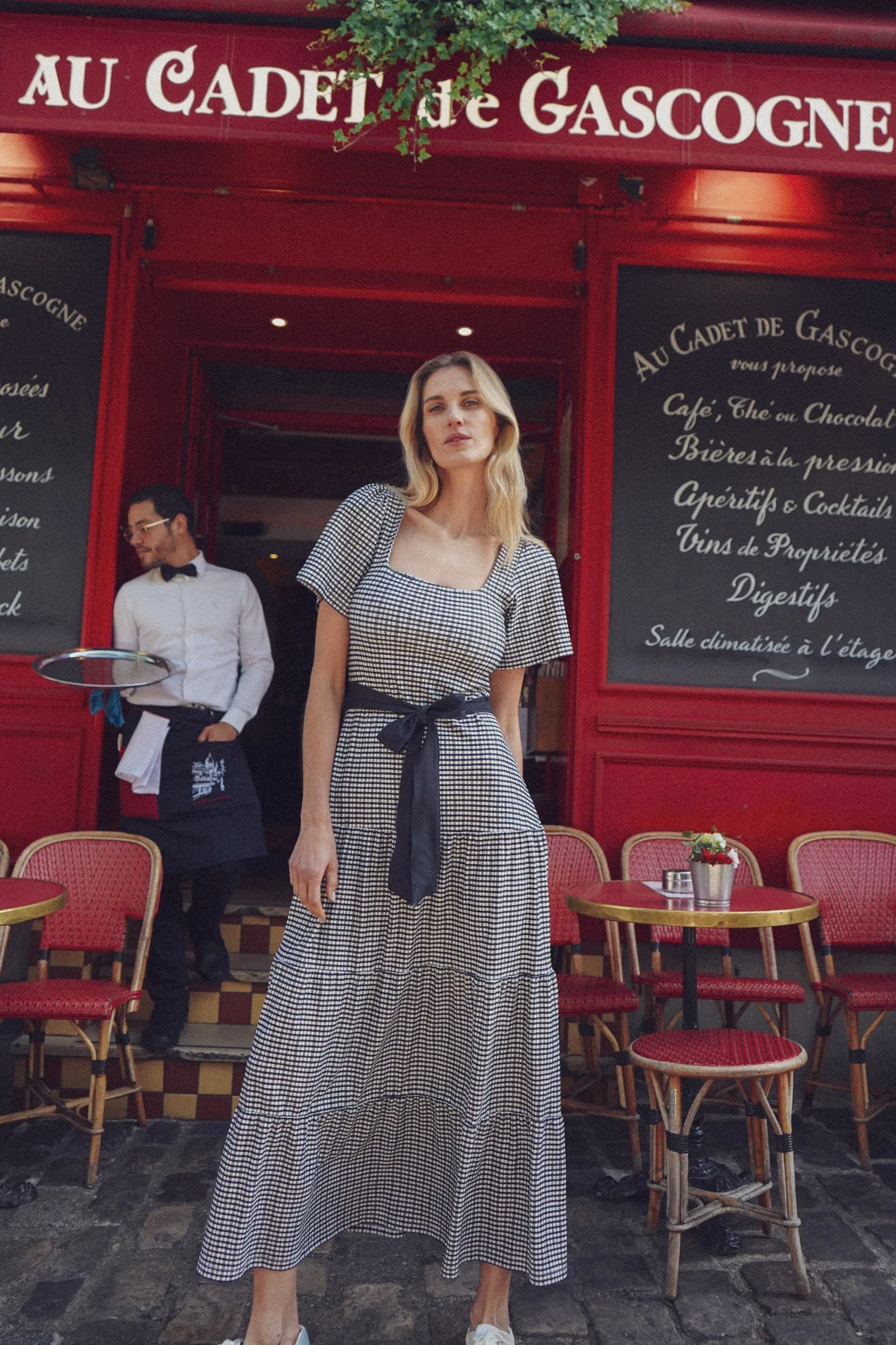 The Lane Dress - French Gingham