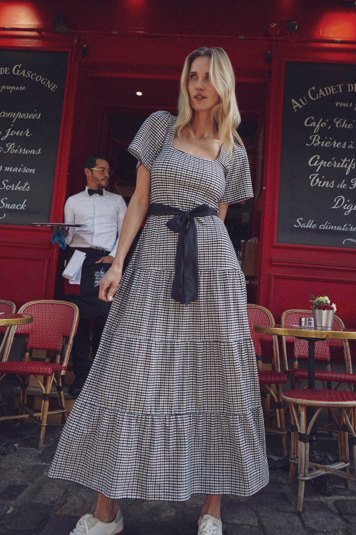 The Lane Dress - French Gingham