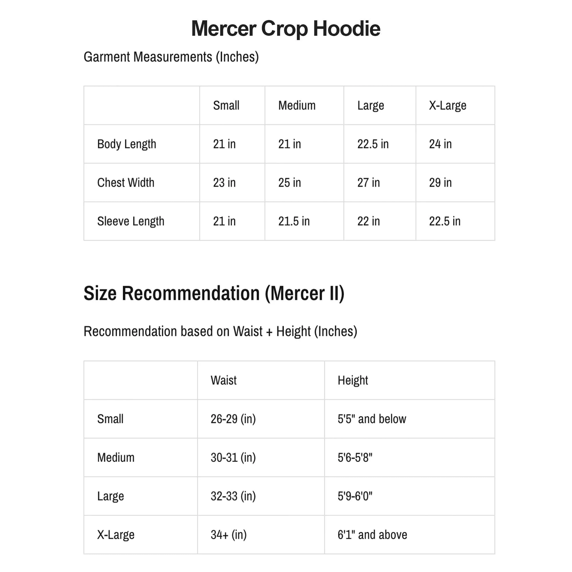 The Mercer Crop Zip II