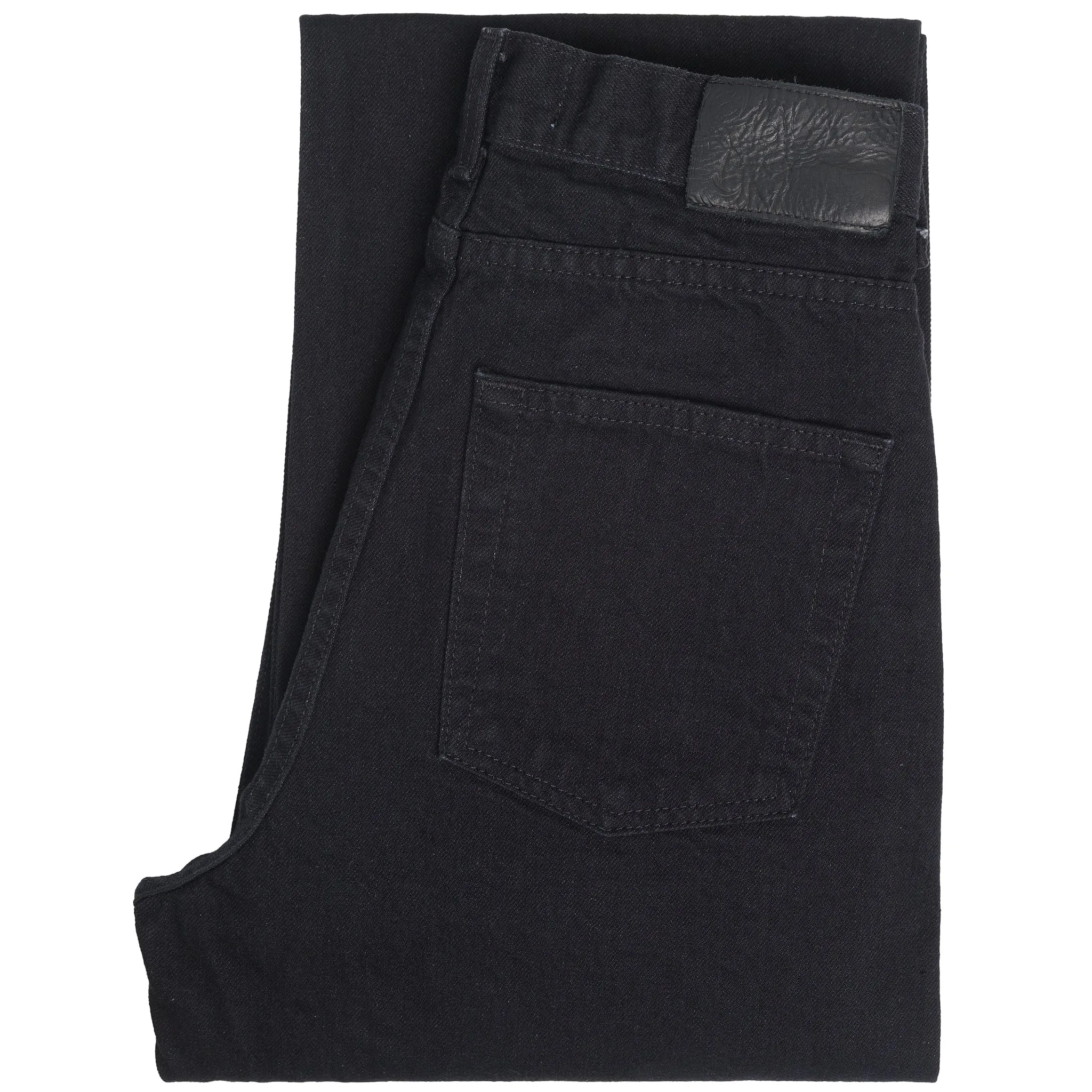 Women's - Classic - Solid Black Selvedge