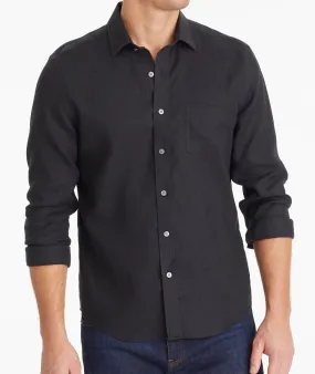 Wrinkle-Resistant Linen Vin Santo Shirt